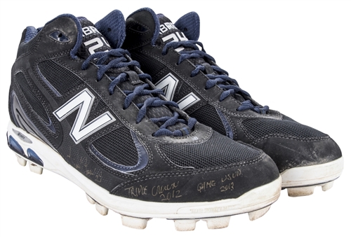 2013 Miguel Cabrera Game Used and Signed New Balance Cleats (PSA/DNA)